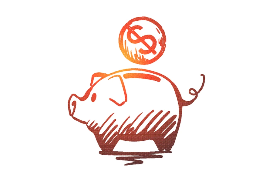 GSL sketch of a savings bank representing community fundraising